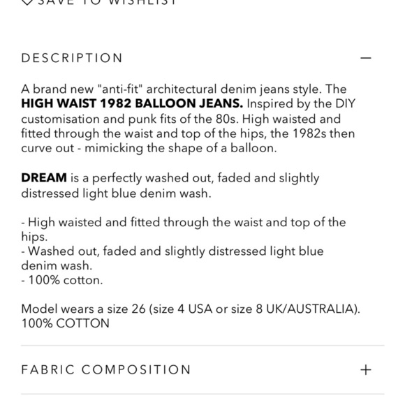 NWT One Teaspoon Light Wash High Rise Jeans Size 30 - Picture 13 of 16